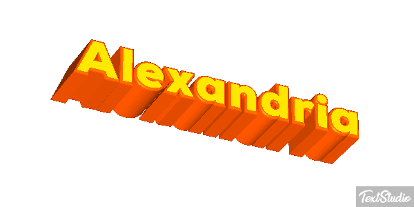 Alexandria Texteffekt