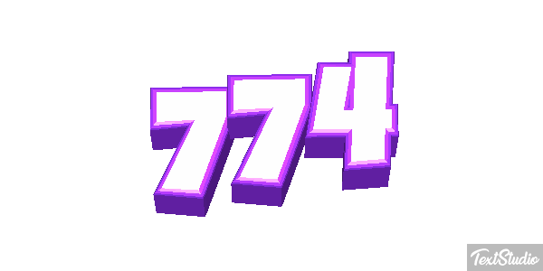 774 Texteffekt