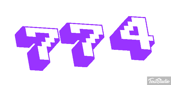 774 Texteffekt