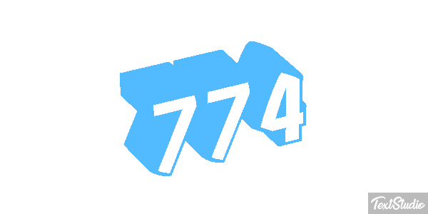 774 Texteffekt