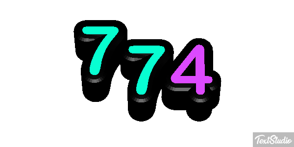 774 Texteffekt