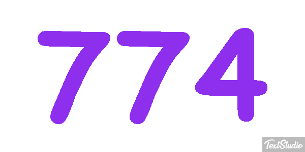 774 Texteffekt