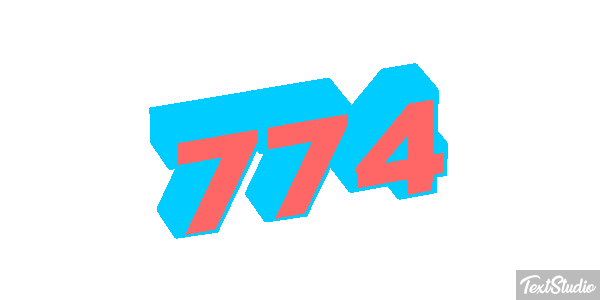 774 Texteffekt
