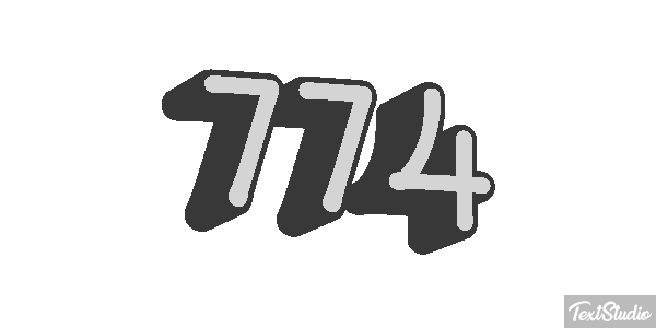 774 Texteffekt