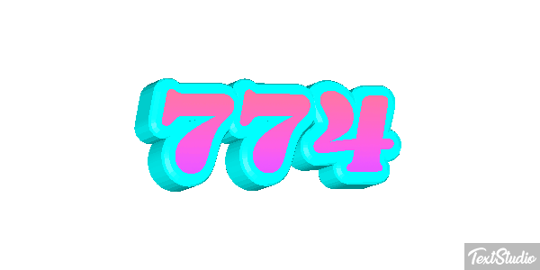 774 Texteffekt