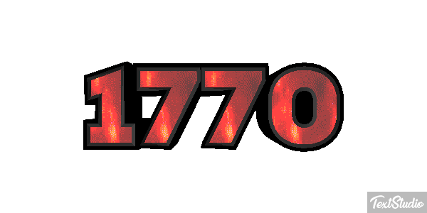 1770 Текстовый эффект