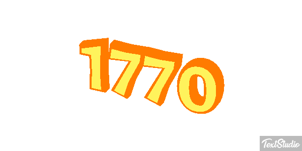1770 Текстовый эффект