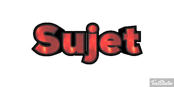 Sujet Effet de texte