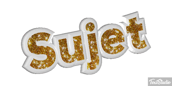 Sujet Effet de texte