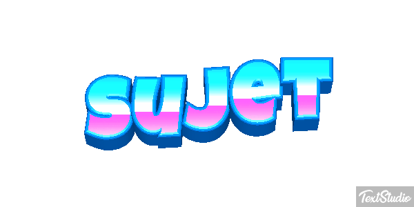 Sujet Effet de texte