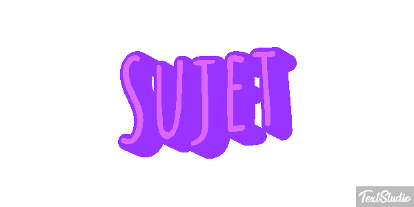 Sujet Effet de texte