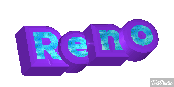 Reno Текстовый эффект