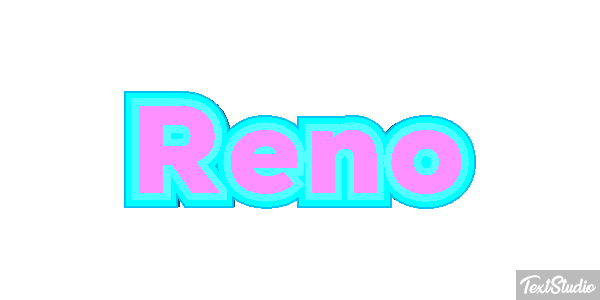 Reno Текстовый эффект