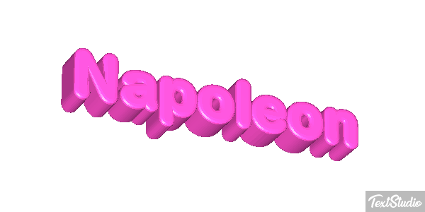 Napoleon Effetto testo