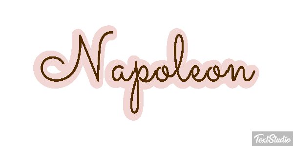 Napoleon Effetto testo