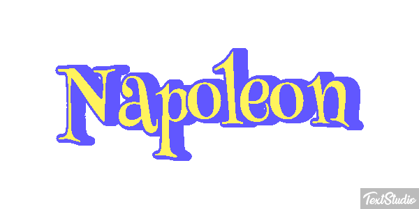 Napoleon Effetto testo