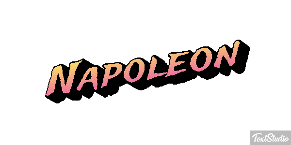 Napoleon Effetto testo