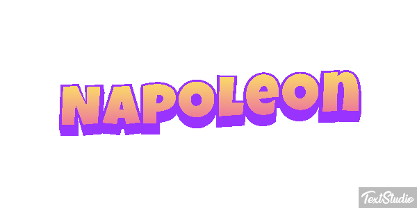 Napoleon Effetto testo
