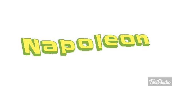 Napoleon Effetto testo