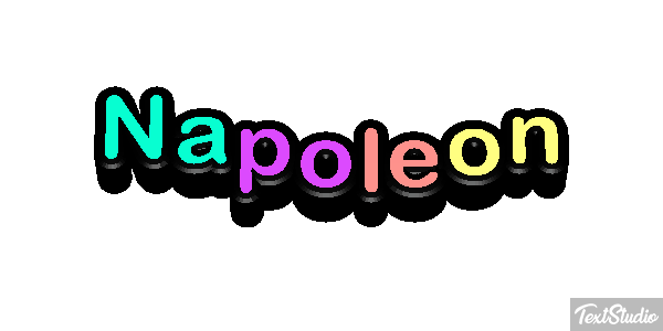 Napoleon Effetto testo