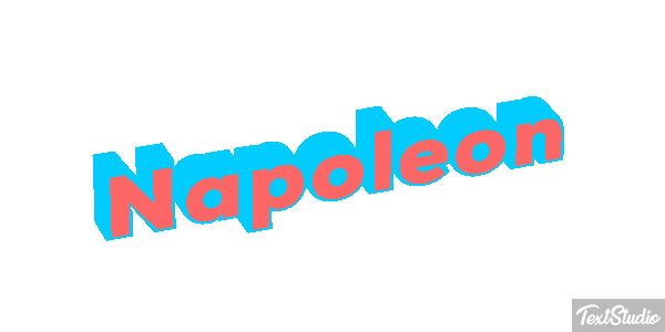 Napoleon Effetto testo