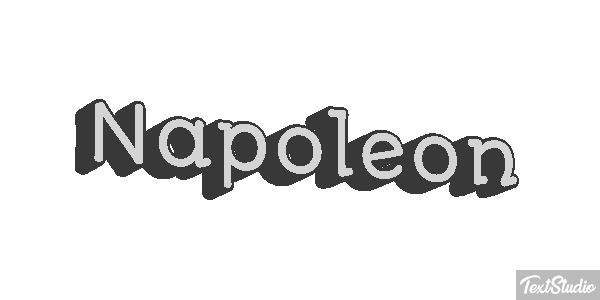 Napoleon Effetto testo