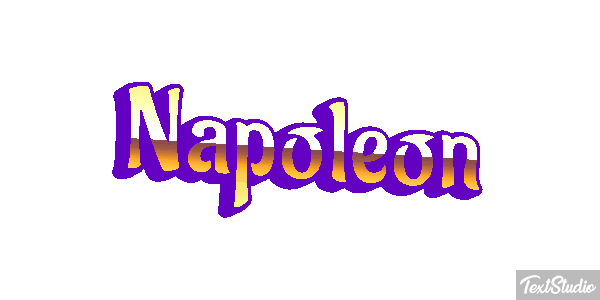 Napoleon Effetto testo