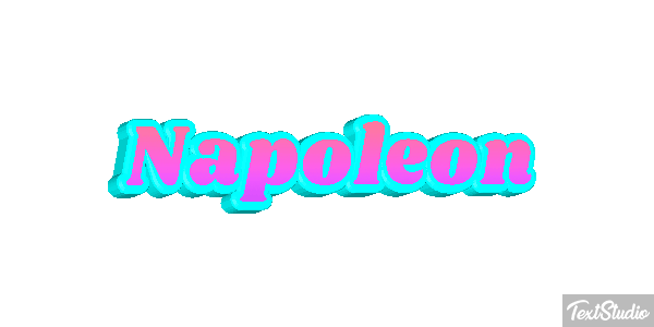 Napoleon Effetto testo