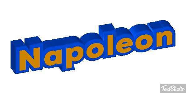 Napoleon Effetto testo