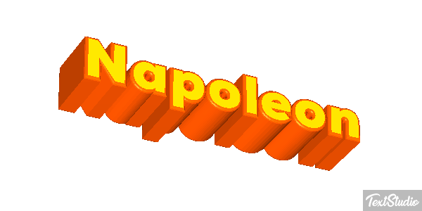 Napoleon Effetto testo