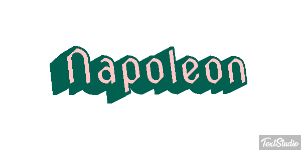 Napoleon Effetto testo