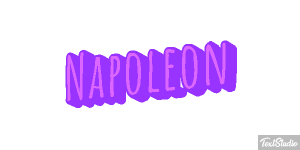 Napoleon Effetto testo