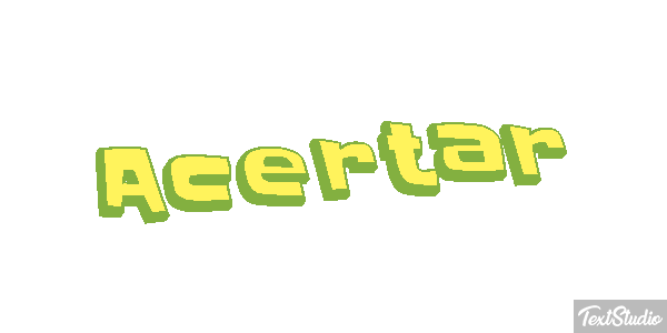 Acertar Efeito do texto