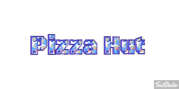 Pizza Hut Texteffekt
