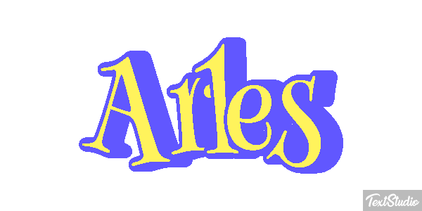 Arles Effetto testo