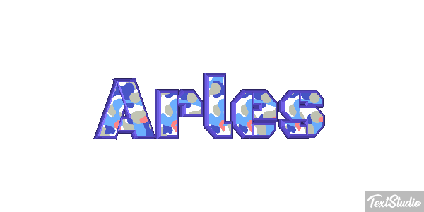 Arles Effetto testo
