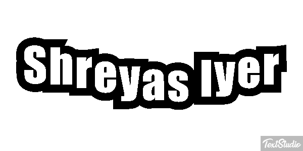 Shreyas Iyer Metin efekti