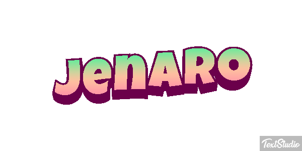 Jenaro Efecto de texto