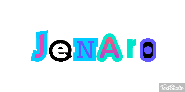Jenaro Efecto de texto