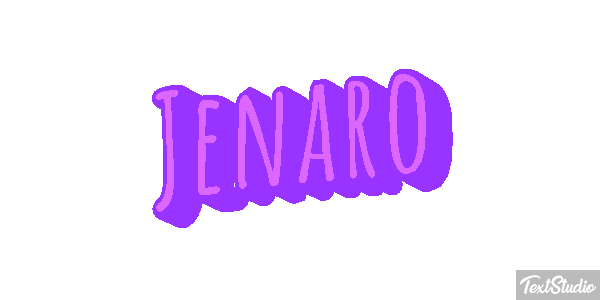 Jenaro Efecto de texto