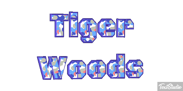 Tiger Woods Metin efekti
