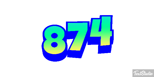874 Effet de texte