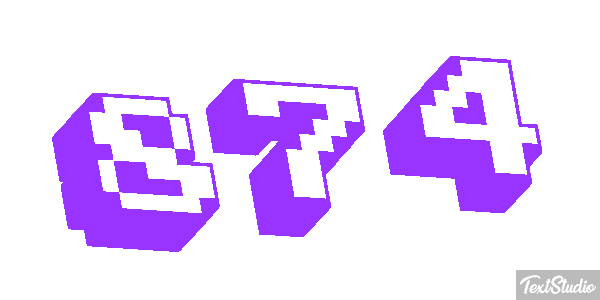 874 Effet de texte