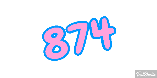 874 Effet de texte