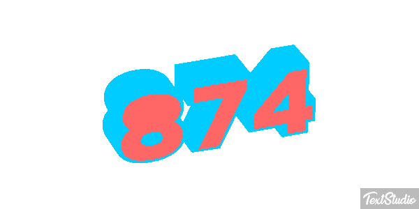 874 Effet de texte