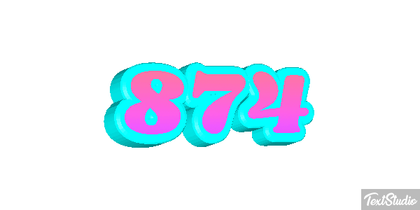 874 Effet de texte
