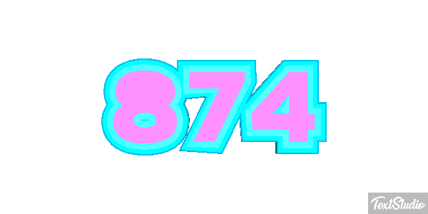 874 Effet de texte