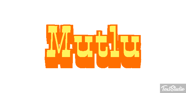 Mutlu Efekt tekstowy