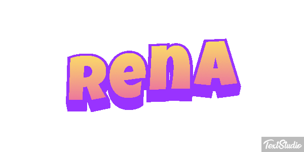 Rena Texteffekt
