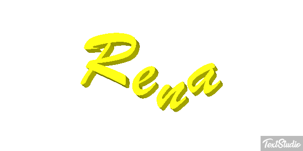 Rena Texteffekt